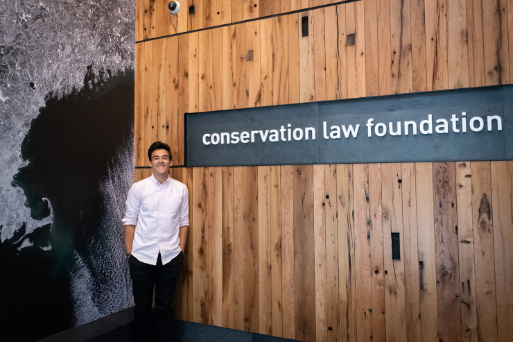 Ben at the Conservation Law Foundation